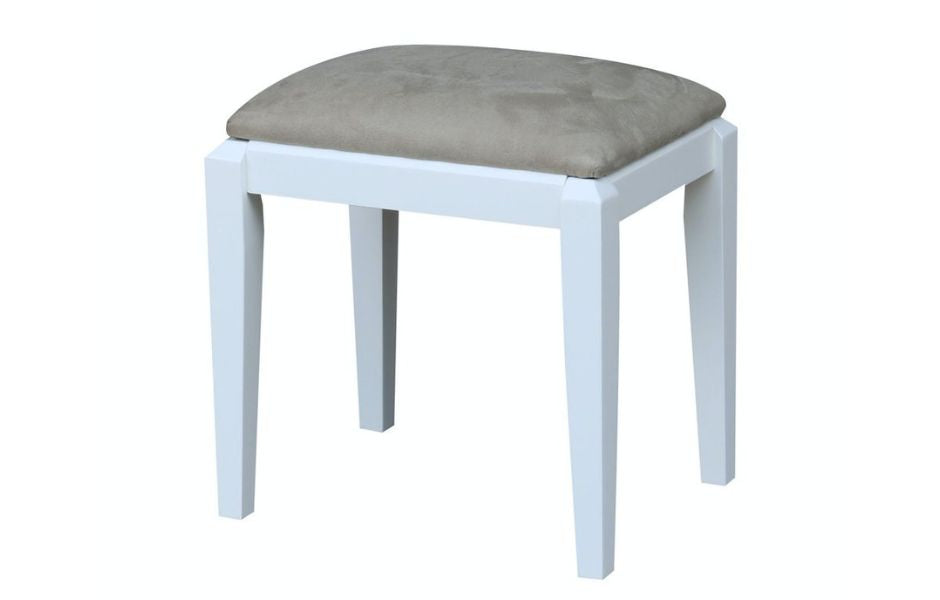 18" Upholstered Vanity Bench