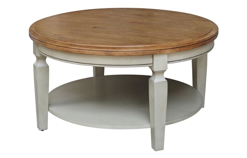 38" Vista Round Coffee Table – Wood n Things Gretna