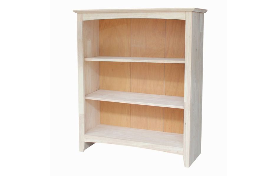 32" x 36" Shaker Bookcase
