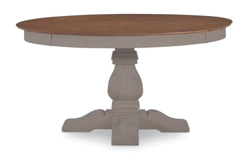 60" Vista Solid Round Dining Table