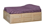 Amish Twin XL Storage Beds