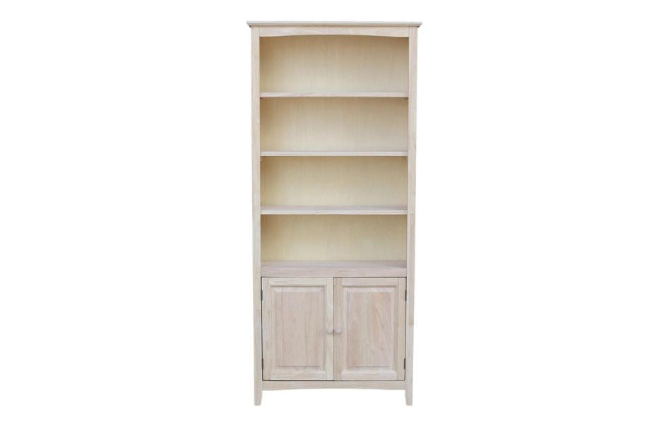 32" x 72" Shaker Bookcase