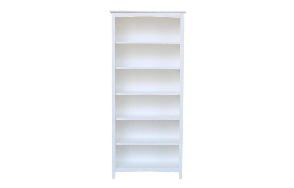 32" x 72" Shaker Bookcase