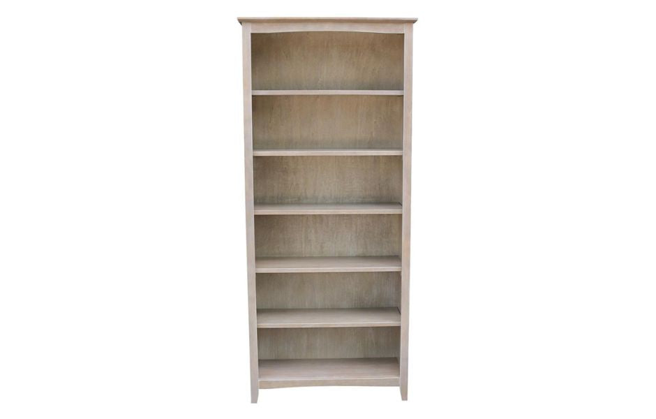 32" x 72" Shaker Bookcase