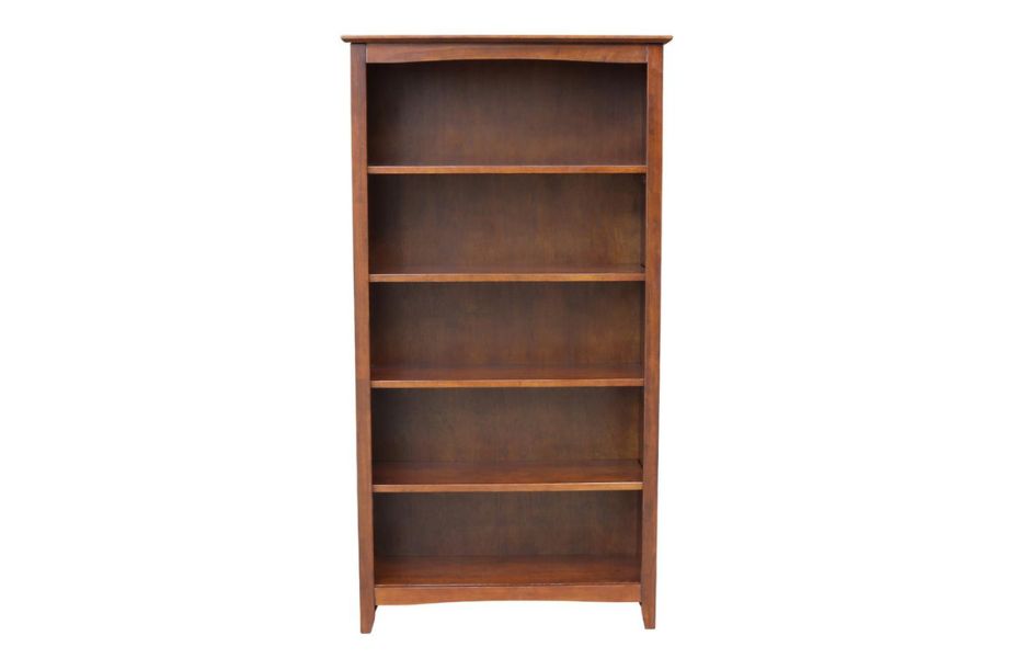 32" x 60" Shaker Bookcase