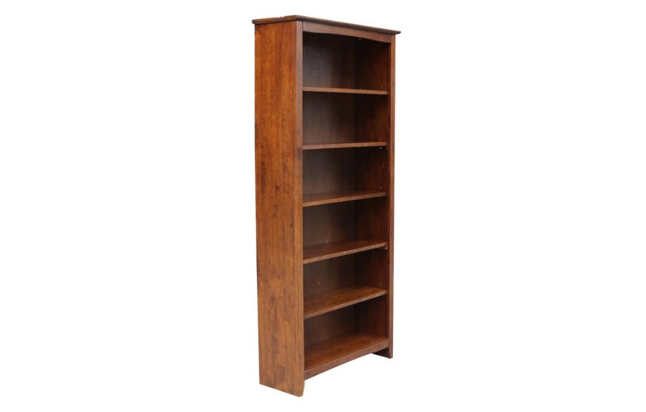 32" x 72" Shaker Bookcase