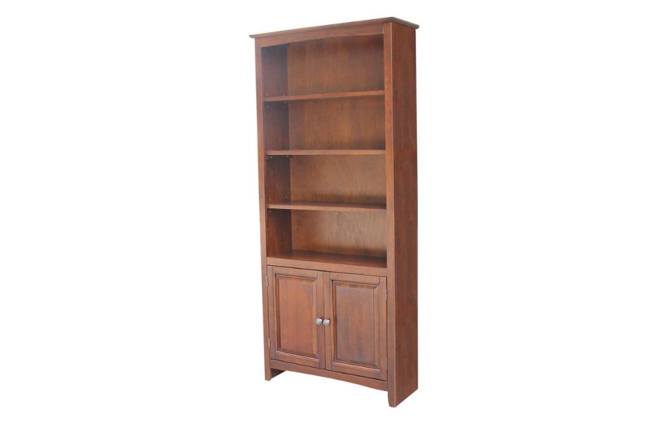 32" x 72" Shaker Bookcase