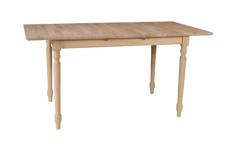 36" - 48" Butterfly Leaf Dining Table with Turned Legs