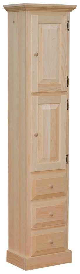 [16 Inch] Cabinet with Door & Drawer (unfinished)