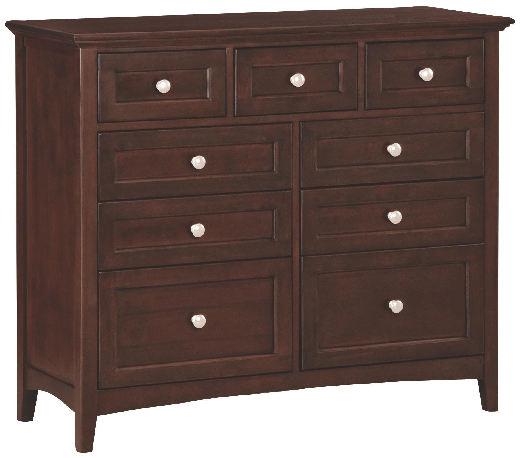 McKenzie 9 Drawer Dresser (caffe)