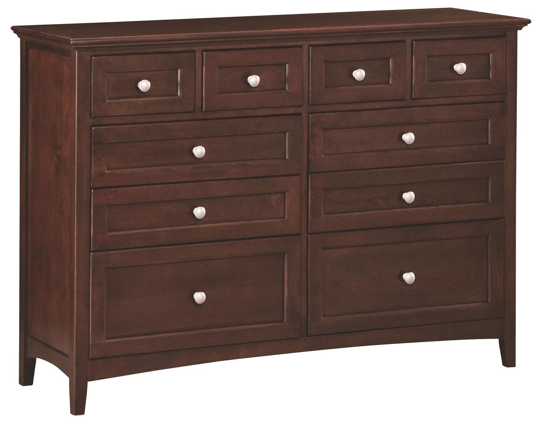 McKenzie 10 Drawer Dresser (caffe)