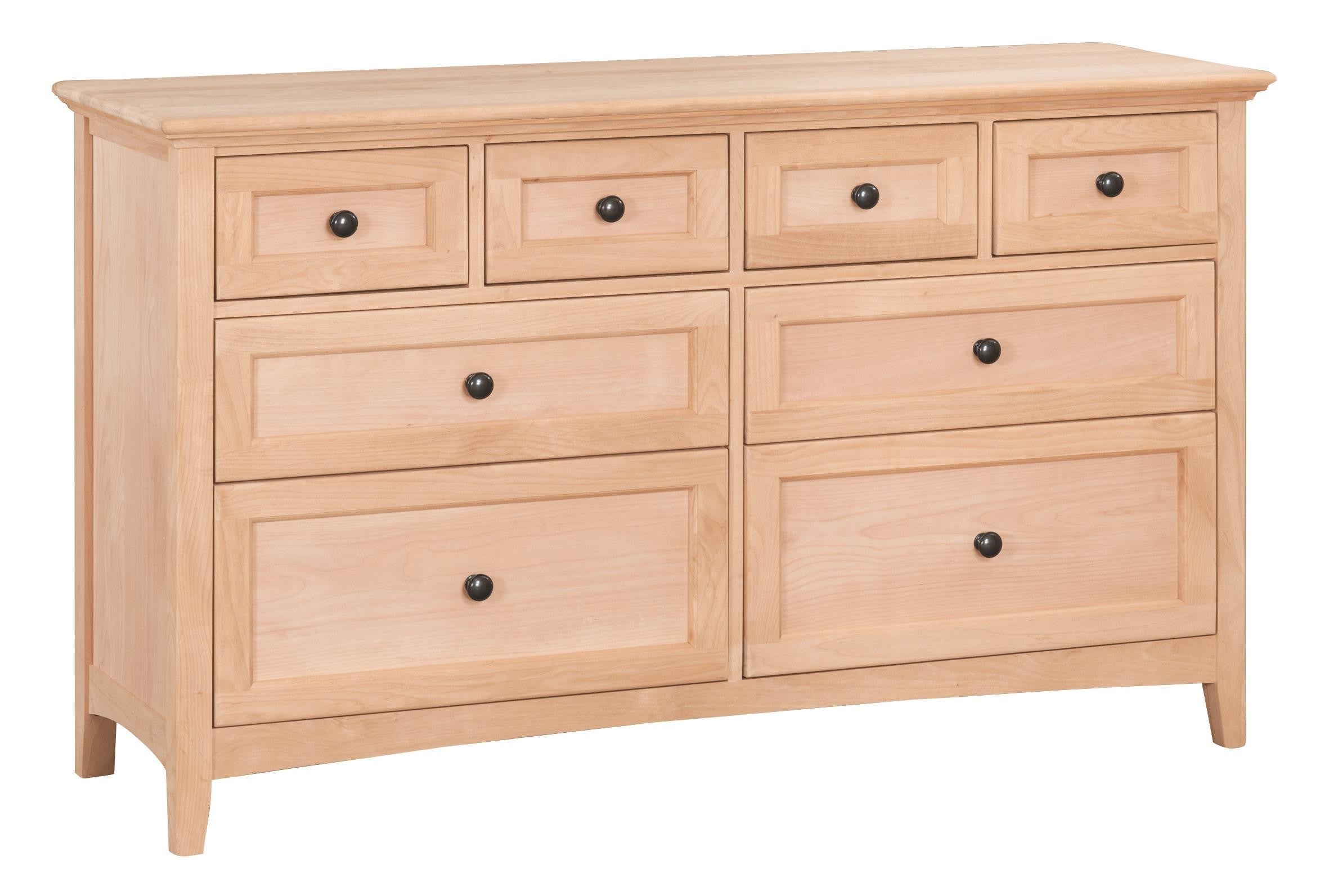 McKenzie 8 Drawer Dresser (unfinished)