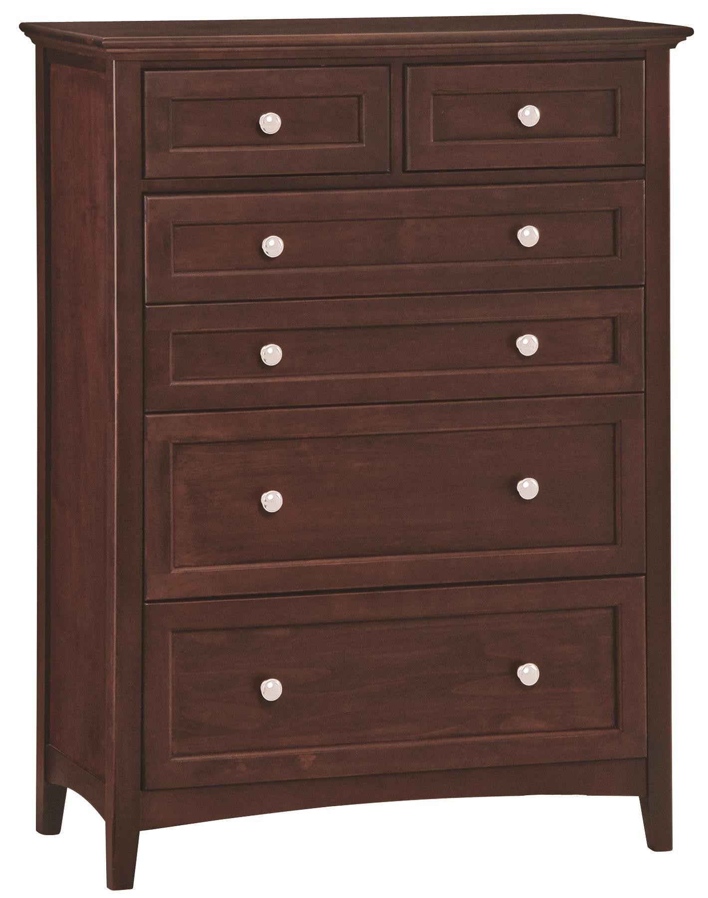McKenzie 6 Drawer Chest (caffe)