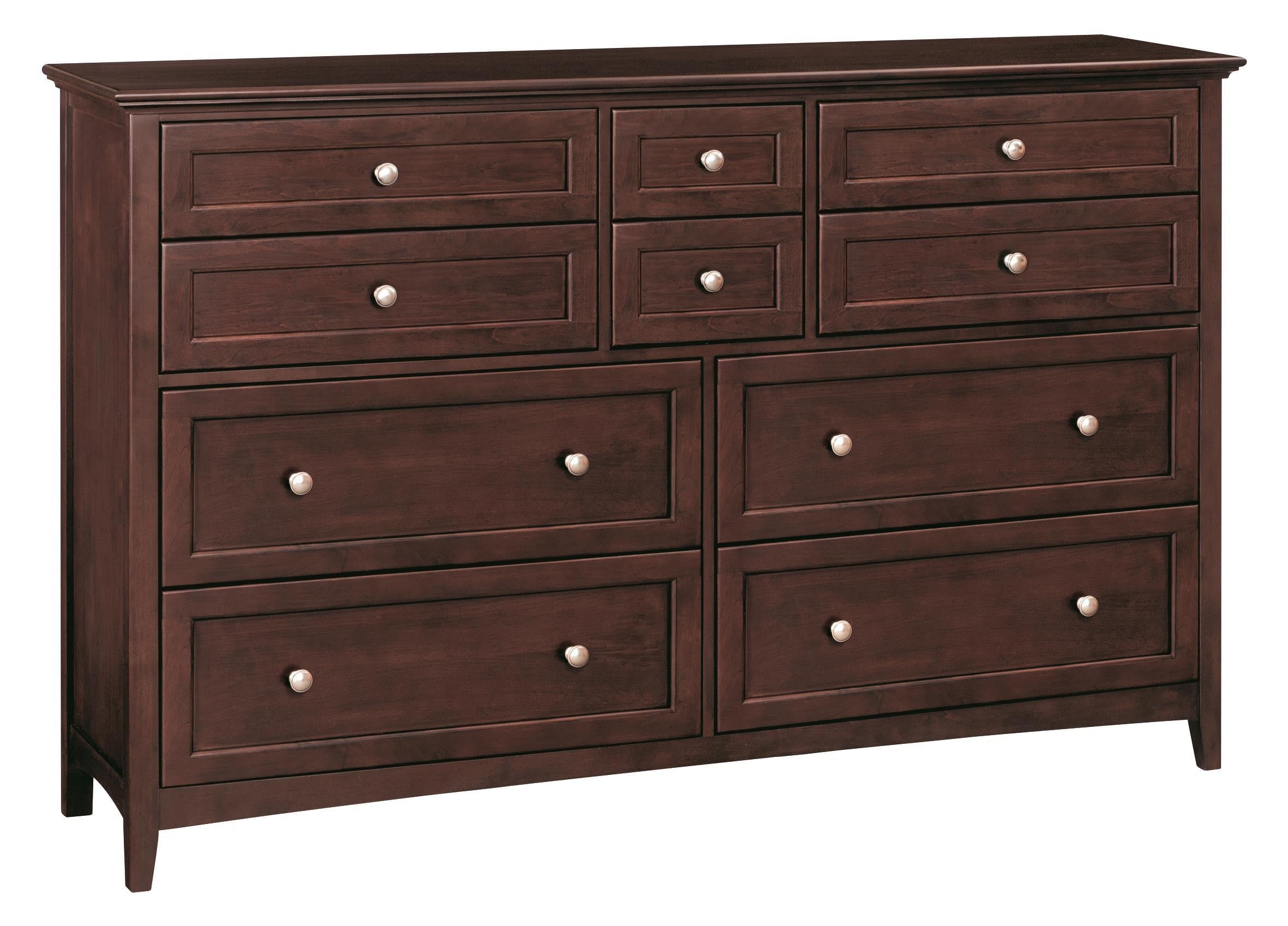 McKenzie 10 Drawer Master Dresser (caffe)