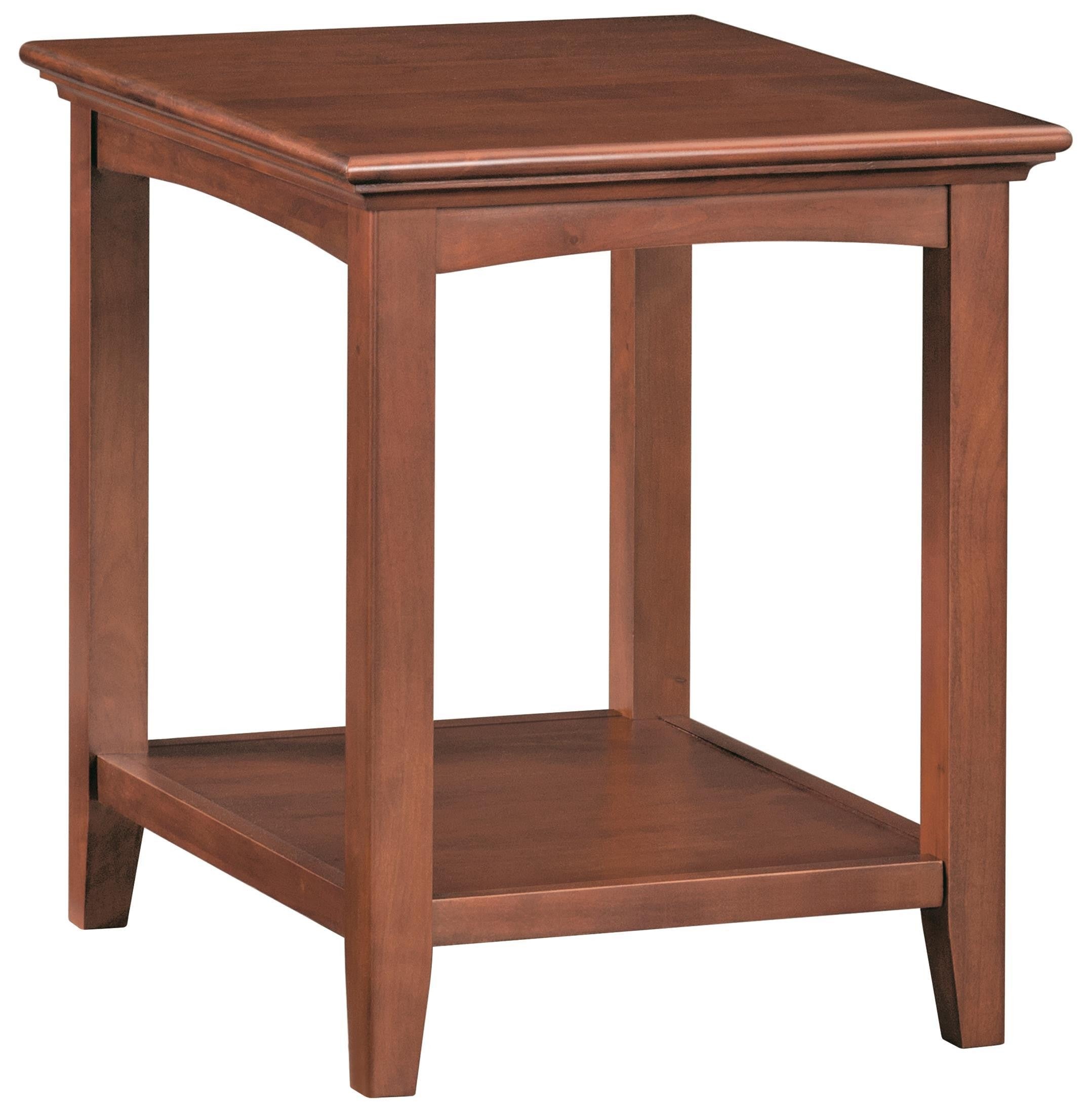 McKenzie Side Table (glazed antique cherry)