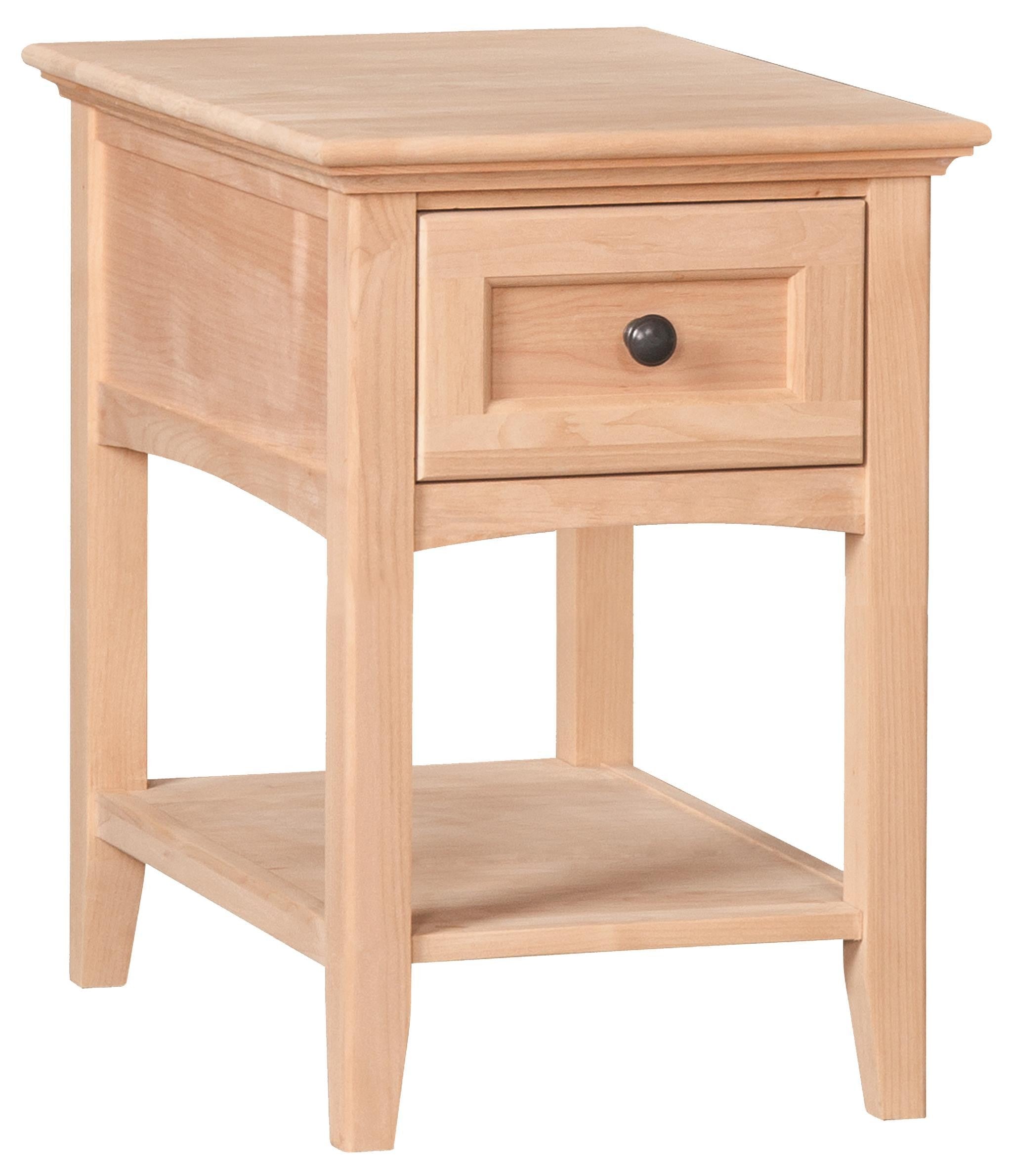 McKenzie Chair Side Table (unfinished)