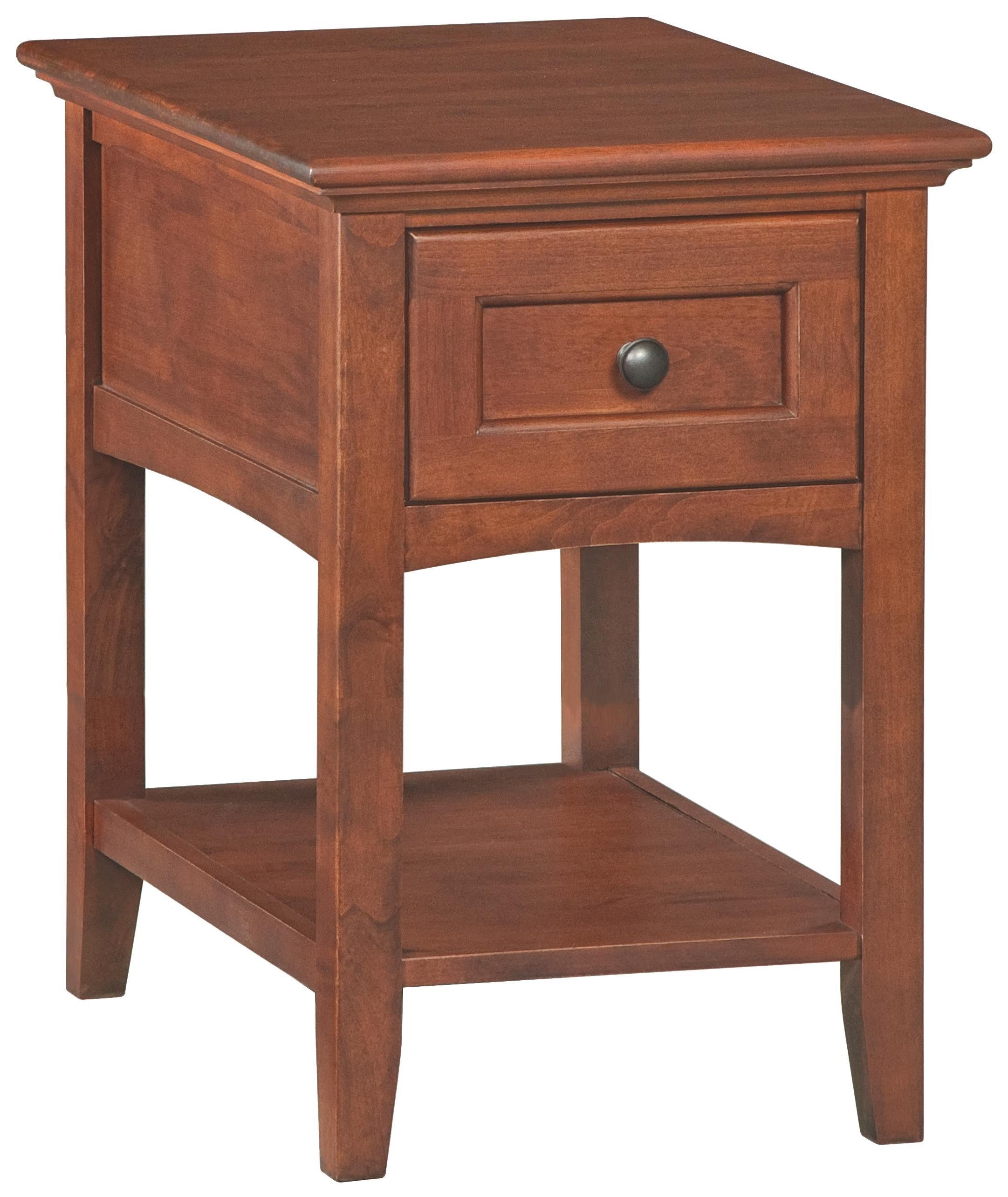 McKenzie Chair Side Table (glazed antique cherry)