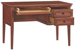 McKenzie 3 Drawer Desk (glazed antique cherry)
