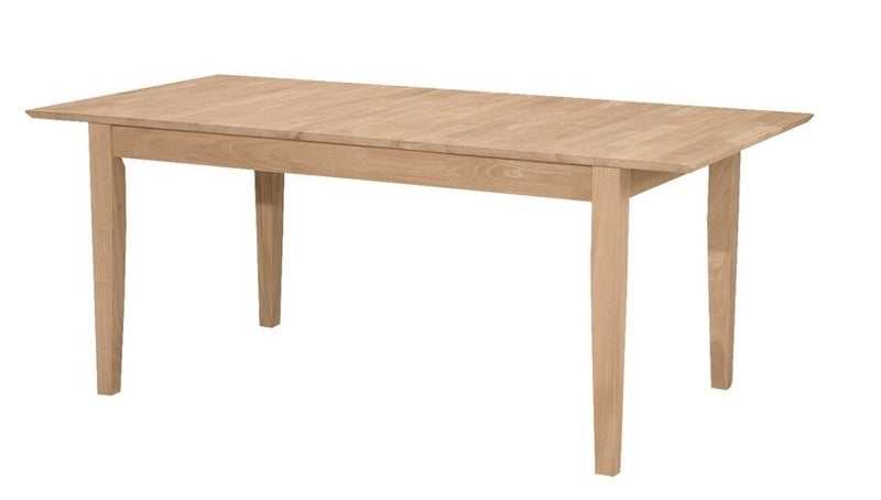60" - 72" Butterfly Extension Dining Table with Shaker Leg
