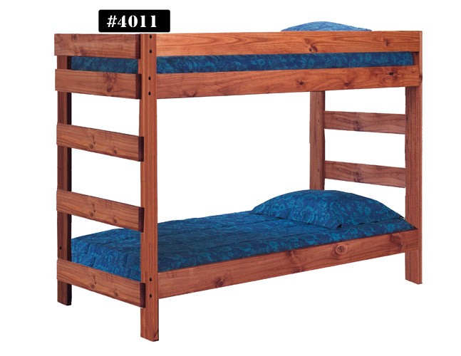 Twin/Twin One-Piece Bunk Bed