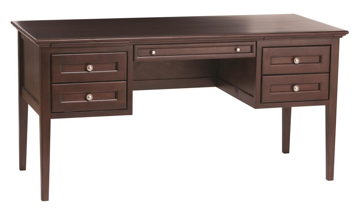 McKenzie 4 Drawer Desk (caffe)