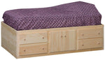 Amish Tall Storage Beds