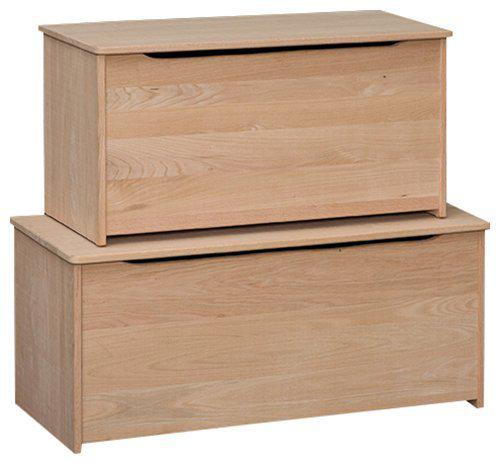 36" & 42" Oak Blanket Storage Boxes (unfinished)