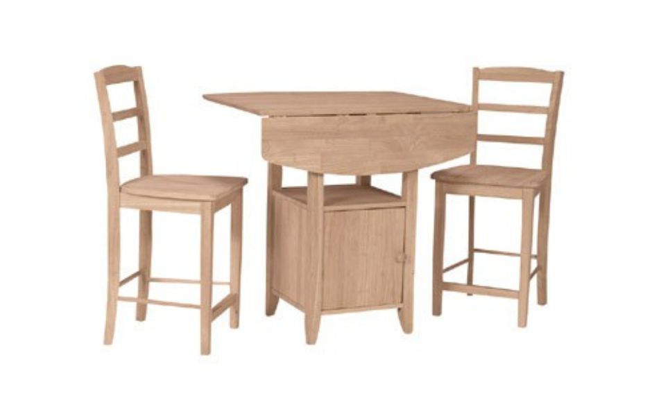 38" Dropleaf Bistro Table