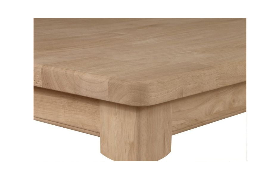 96" Farmhouse Extension Dining Table with Shaker Legs