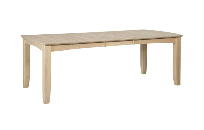 90" Bow End Shaker Dining Table