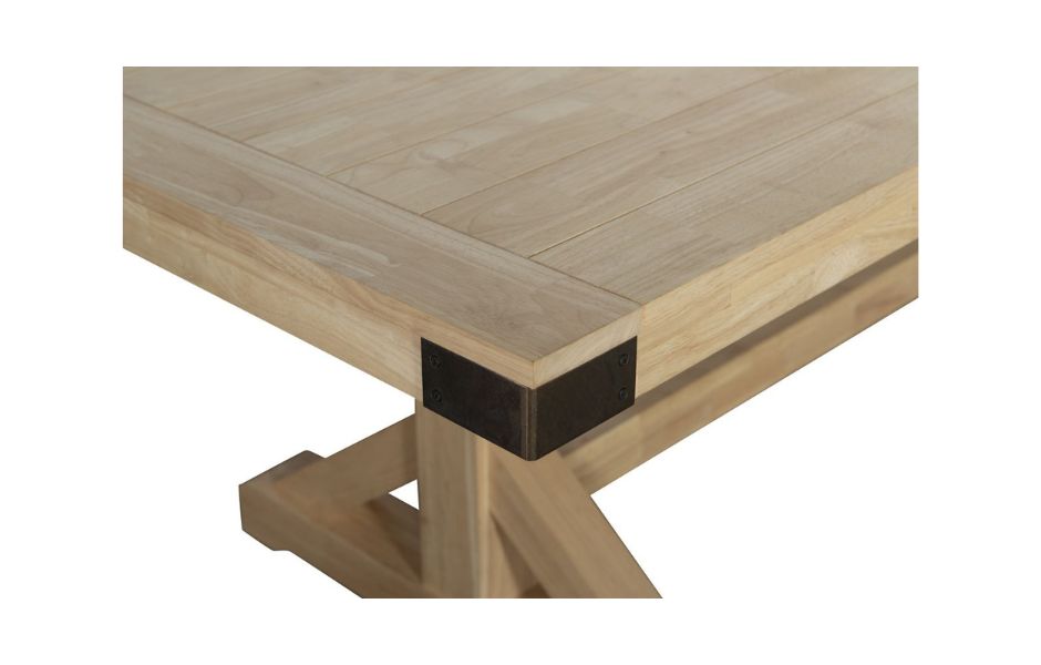 84" Farmhouse Chic Extension Dining Table