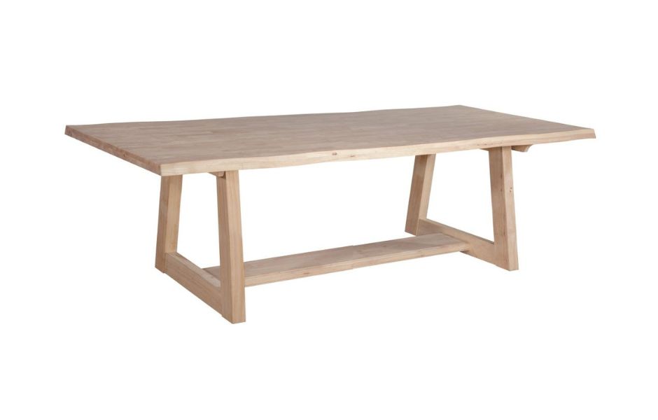 90" Live Edge Dining Table