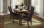 78" Salerno Butterfly Extension Dining Table