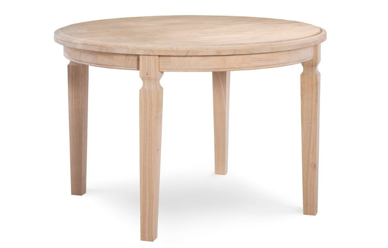40" Vista Solid Round Dining Table