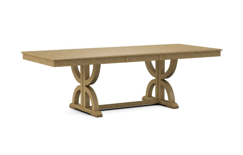 78" - 96" Portico Extension Dining Table with Palmetto Base