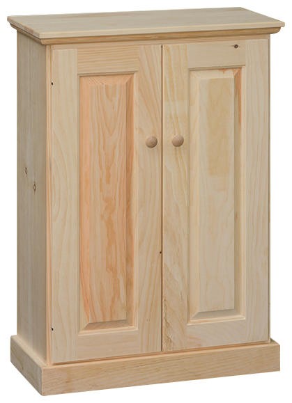 [27 Inch] 2 Door Small Franklin Pantry (unfinished)