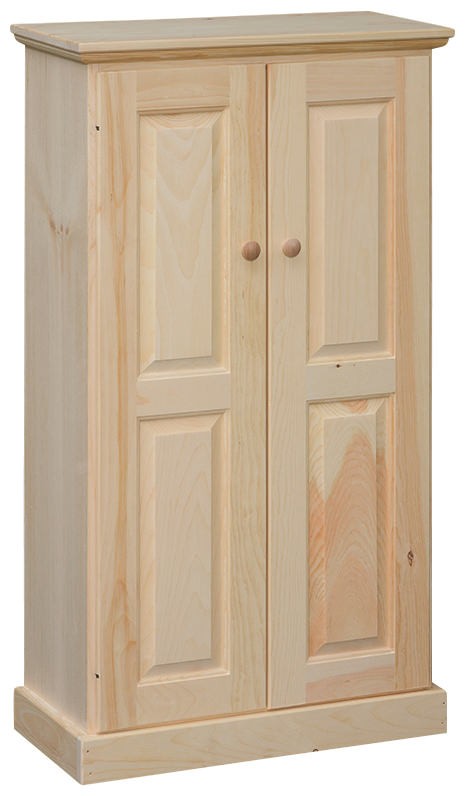 [27 Inch] 2 Door Medium Franklin Pantry (unfinished)