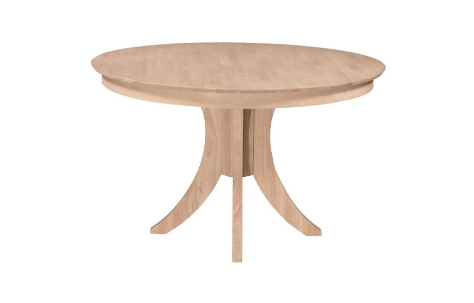 48" Sienna Round Dining Table with Pedestal Base