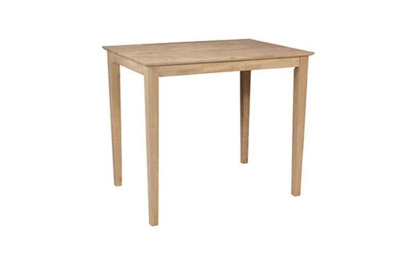 42" Rectangle Gathering Table with Shaker Legs