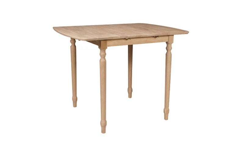 36" Butterfly Leaf Gathering Table with Turned Legs