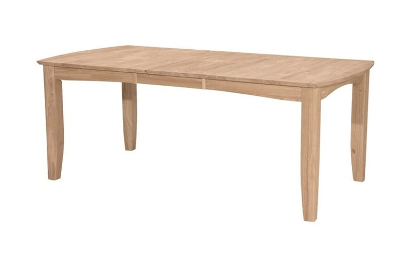 78" Bow End Dining Table