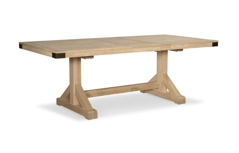 84" Farmhouse Chic Extension Dining Table