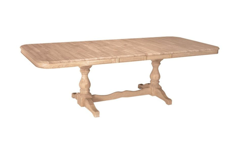 96" Double Butterfly Leaf Dining Table