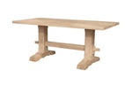 72" Trestle Dining Table